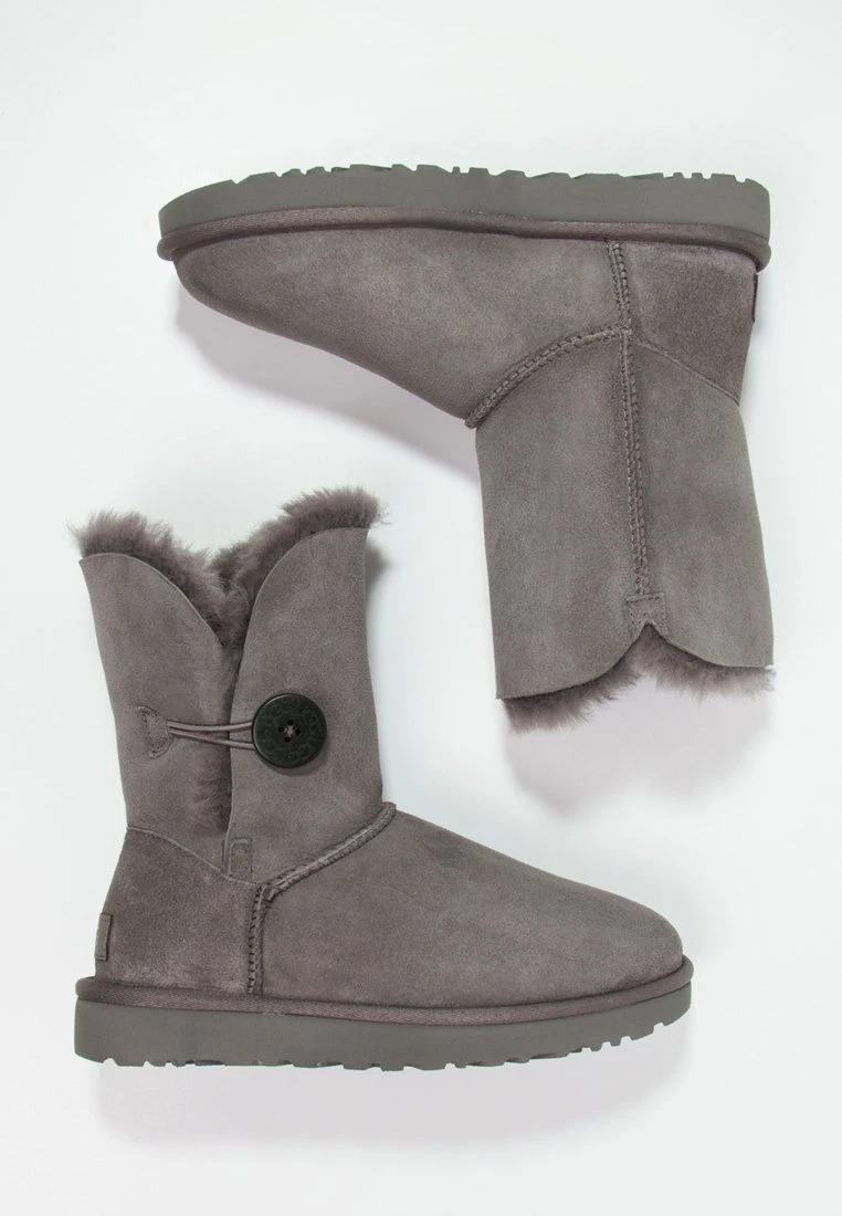 Ugg Bailey Button Ii - Korte Laarzen - Grey 5 Ugg Bailey Button Ii - Korte Laarzen - Grey - Afbeelding 3
