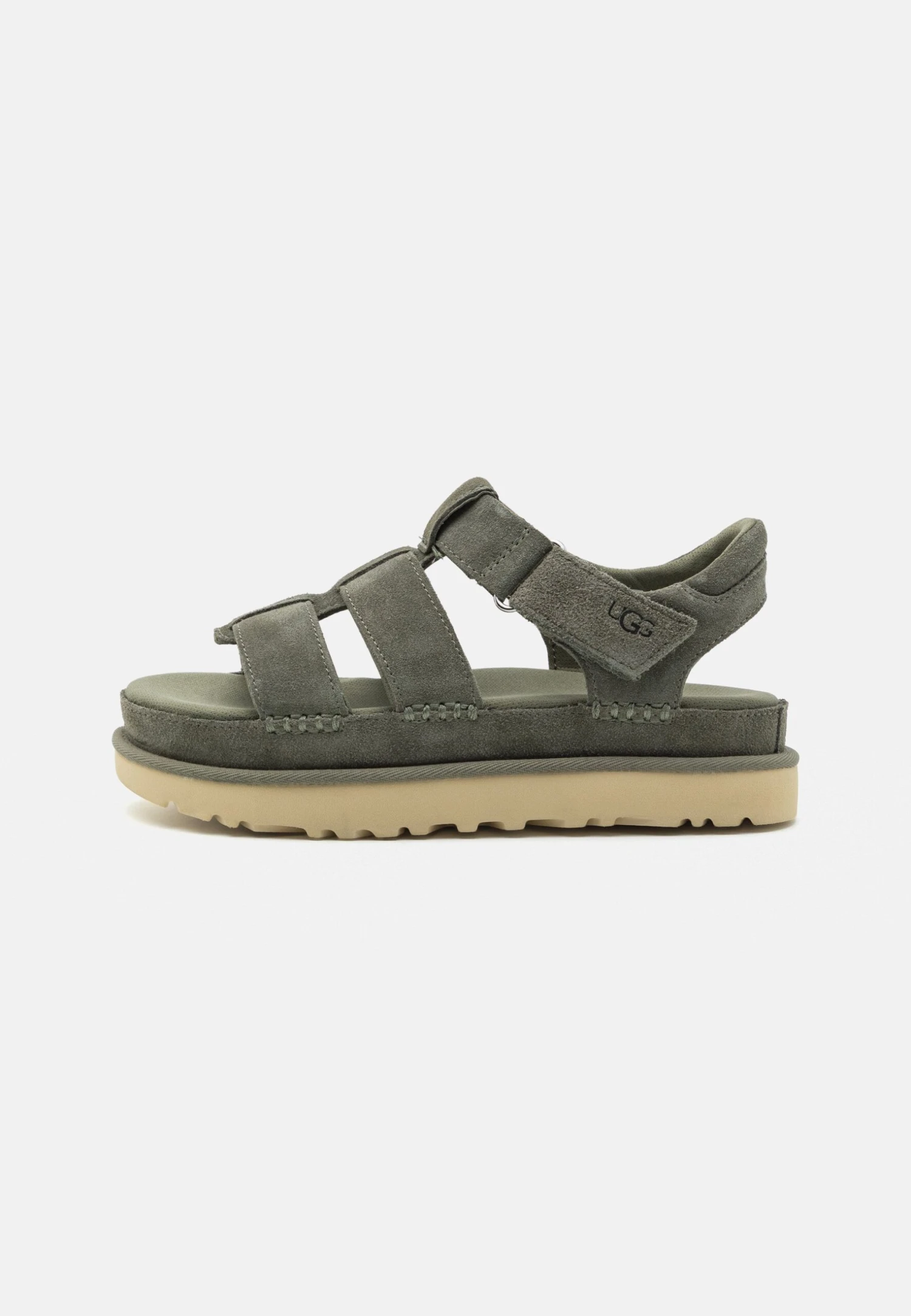 Ugg Goldenstar Strap - Sandalen Met Plateauzool - Moss Green 4 Ugg Goldenstar Strap - Sandalen Met Plateauzool - Moss Green - Afbeelding 2