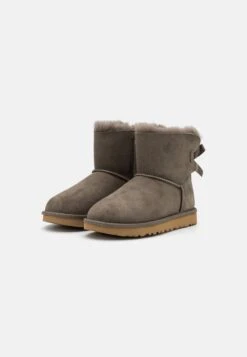 Ugg Mini Bailey Bow - Korte Laarzen - Slate -Ugg Verkoopwinkel 15fbb6bc6bbc45d7bd0d970b804c8f40