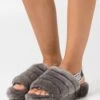 Ugg Fluff Yeah Slide - Pantoffels - Charcoal 2 Ugg Fluff Yeah Slide - Pantoffels - Charcoal -Ugg Verkoopwinkel 2964df3ef1ef47dfbb54220cbe30f70e