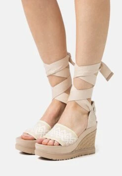 Ugg Abbot Ankle Wrap - Sandalen Met Hoge Hak - Driftwood