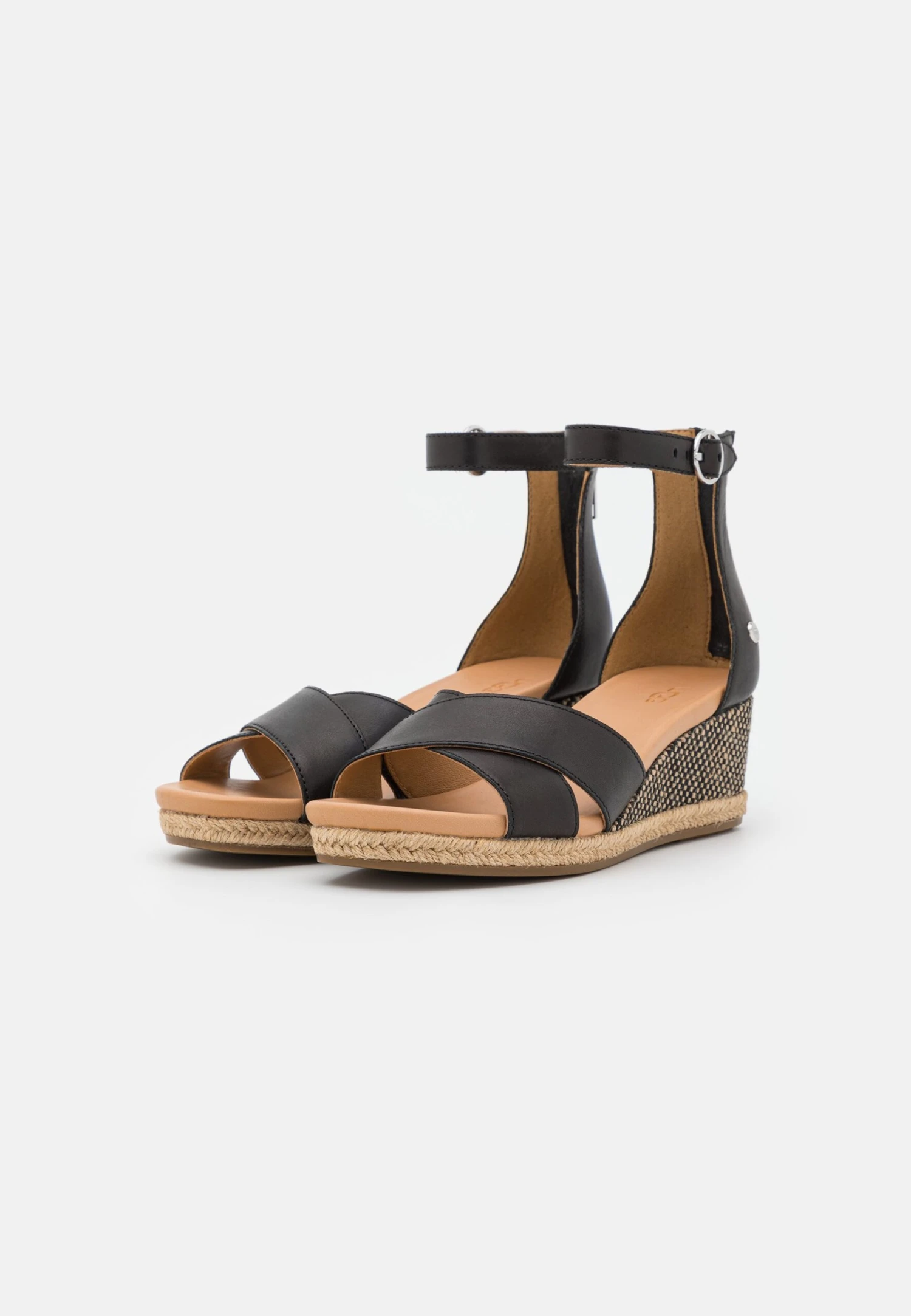 Ugg Eugenia - Sandalen Met Sleehak - Black 5 Ugg Eugenia - Sandalen Met Sleehak - Black - Afbeelding 3