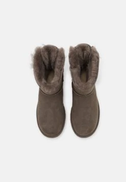 Ugg Mini Bailey Bow - Korte Laarzen - Slate -Ugg Verkoopwinkel 46c36be4ff4842cc8f4d637fe892c608