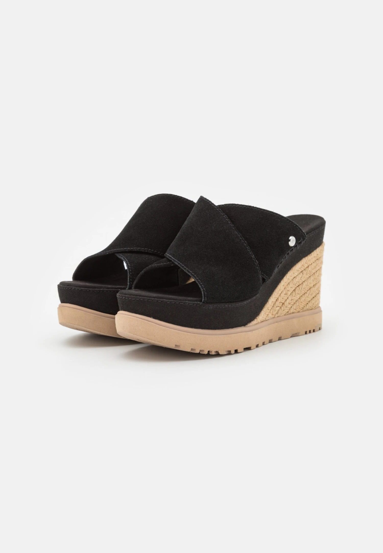 Ugg Abbot Slide - Muiltjes Met Hak - Black 4 Ugg Abbot Slide - Muiltjes Met Hak - Black - Afbeelding 2