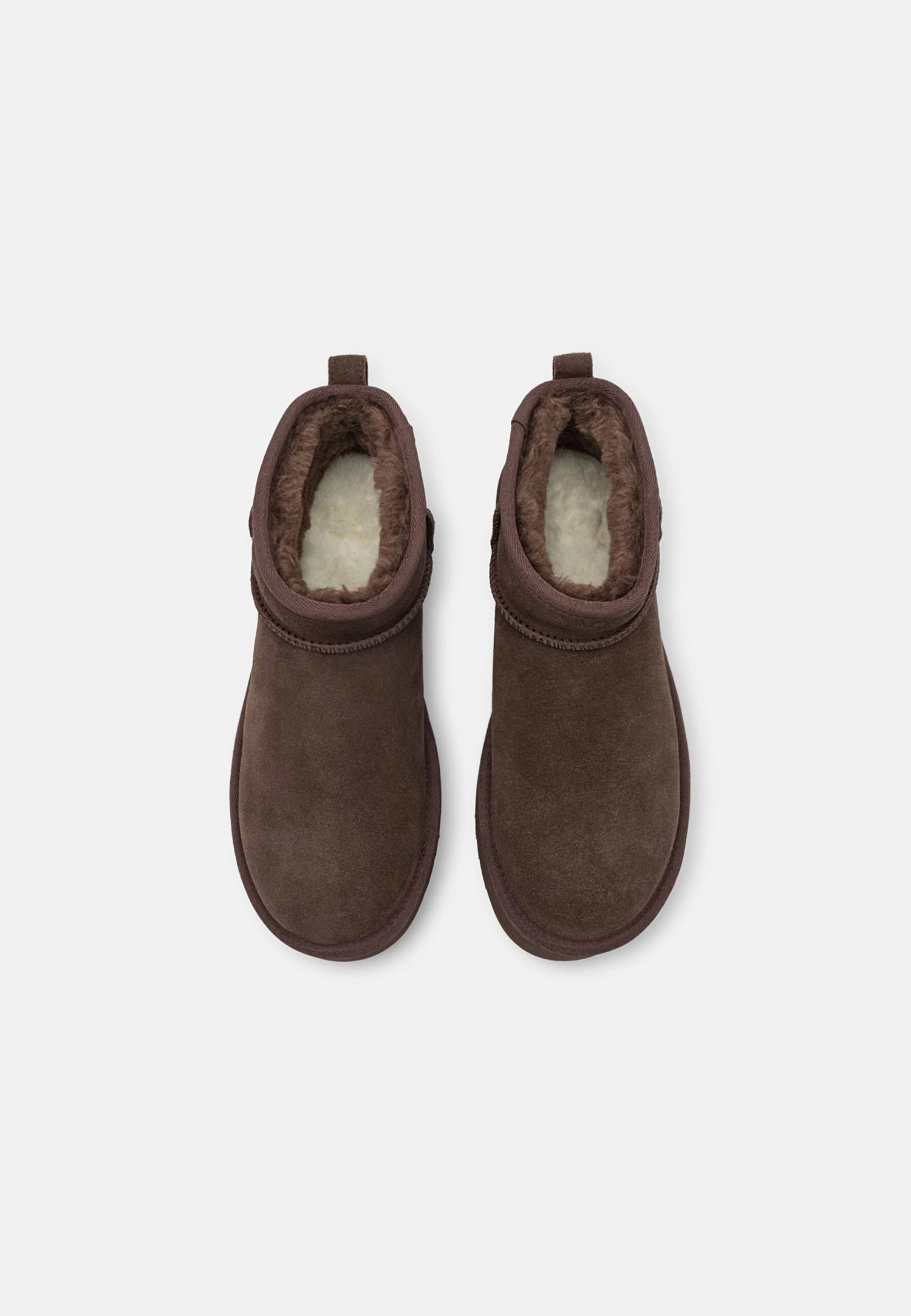 Ugg Classic Ultra Mini Platform - Enkellaarsjes Met Plateauzool - Burnt Cedar 8 Ugg Classic Ultra Mini Platform - Enkellaarsjes Met Plateauzool - Burnt Cedar - Afbeelding 6