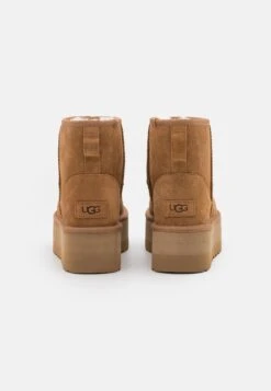 Ugg Classic Mini Platform - Enkellaarsjes Met Plateauzool - Chestnut 11 Ugg Classic Mini Platform - Enkellaarsjes Met Plateauzool - Chestnut -Ugg Verkoopwinkel 9b4a23d099a74db78f37f76f6ce32461