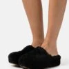 Ugg Fuzz Sugar - Muiltjes Met Hak - Black