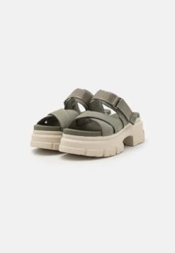 Ugg Ashton Slide - Muiltjes Met Hak - Moss Green -Ugg Verkoopwinkel c5291ce2aec74250a60b8dd67f6d8053