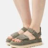 Ugg Goldenstar - Sandalen Met Plateauzool - Moss Green -Ugg Verkoopwinkel e7ba4515888845ada885203cbd61cc81