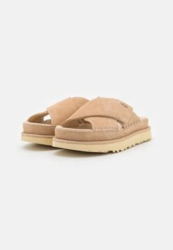 Ugg GoldenstarCross Slide - Muiltjes - Driftwood -Ugg Verkoopwinkel ed30828b12494253a7ff0b9e4300ec00