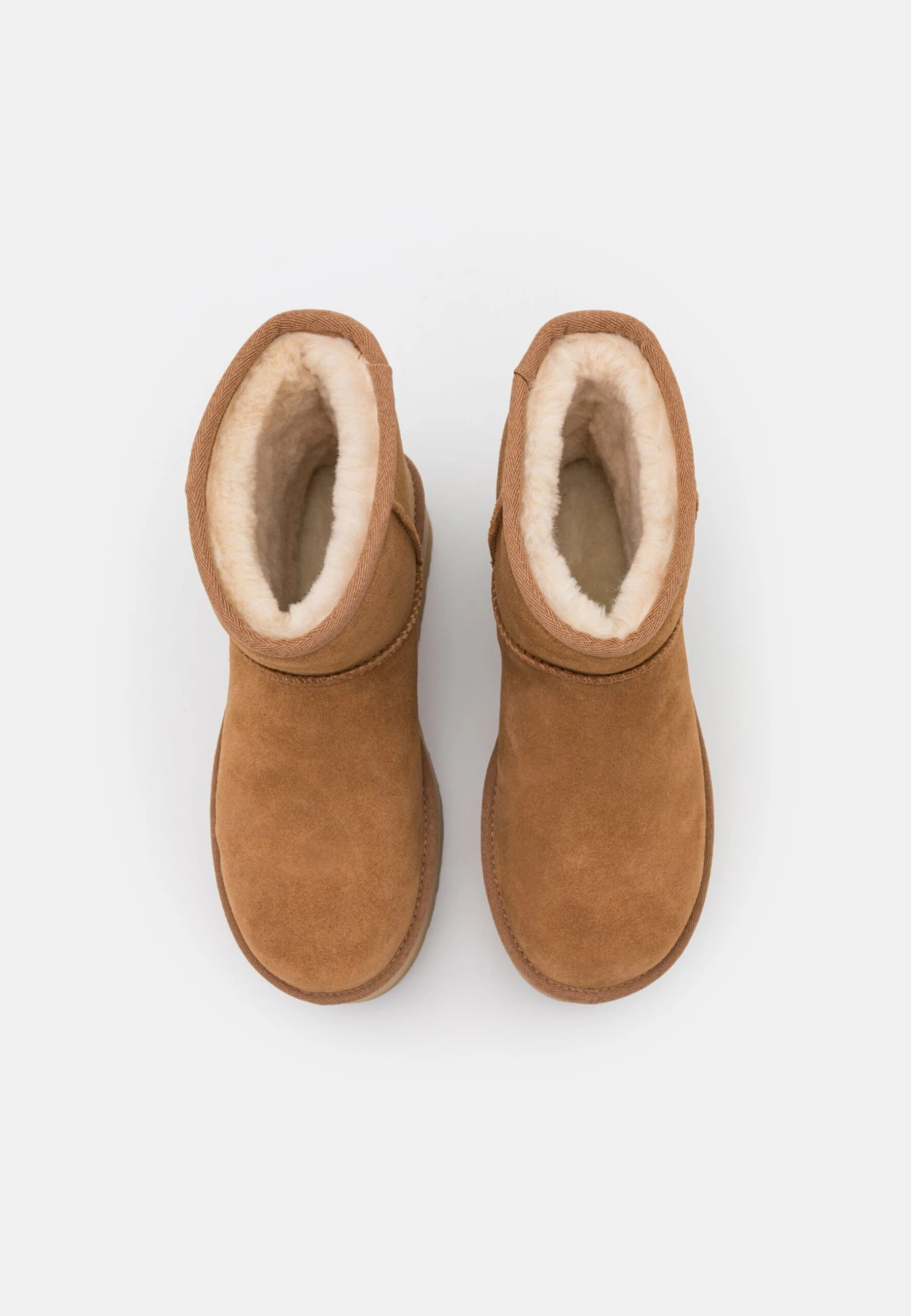Ugg Classic Mini Platform - Enkellaarsjes Met Plateauzool - Chestnut 8 Ugg Classic Mini Platform - Enkellaarsjes Met Plateauzool - Chestnut - Afbeelding 6